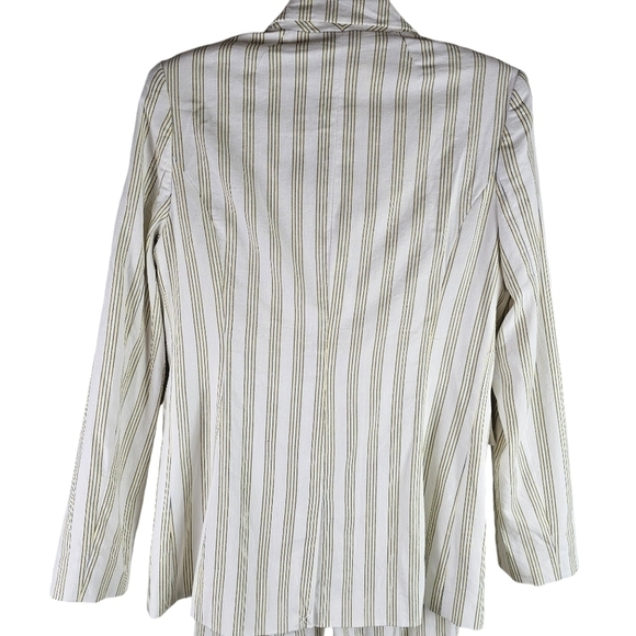 1. STATE Duet Double Breasted Striped Pantsuit in 10 - Picture 5 of 12